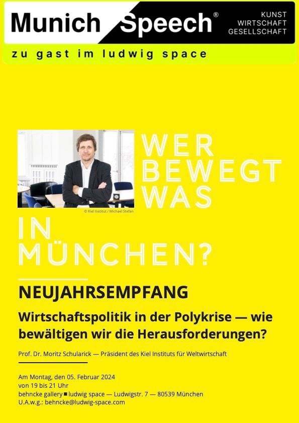 Munich speech invite